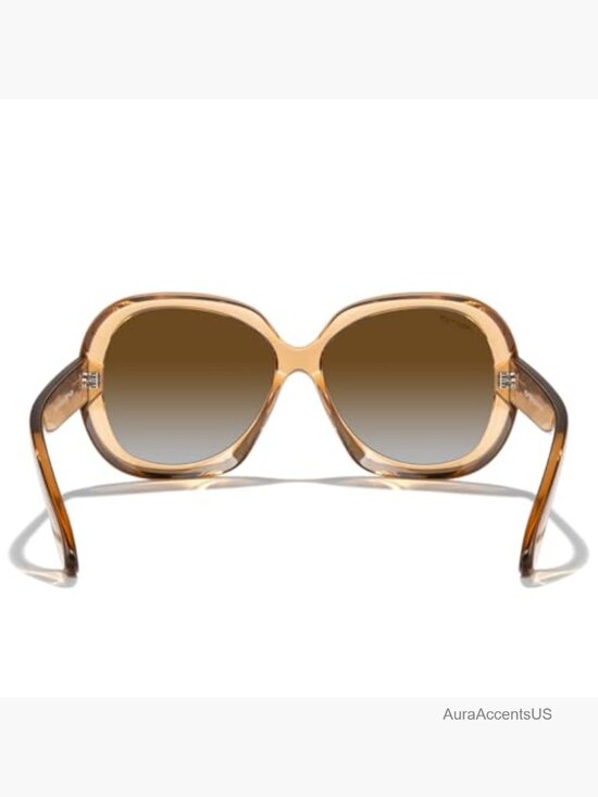Oversized Butterfly Polarized Sunglasses for Women Retro Frame main image 7